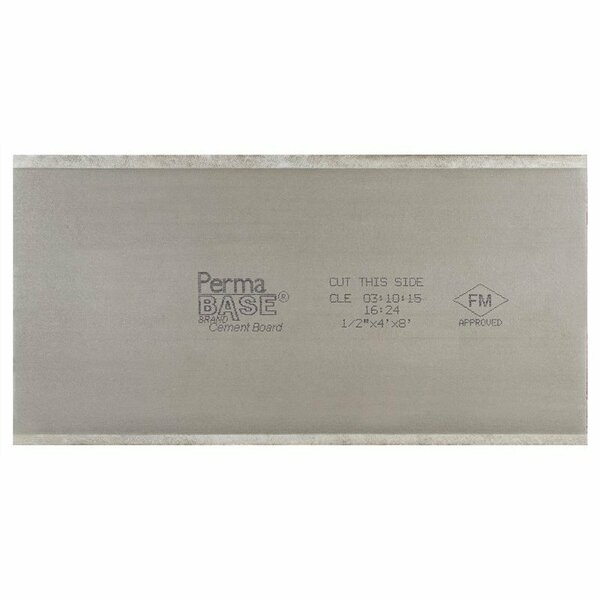 National Mfg Co Backrboard Permabase 1/2x4x8ft 50000079